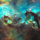 Illustration for article titled Massive star is on runaway course in distant galaxy
